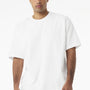 Bella + Canvas Mens Short Sleeve Crewneck T-Shirt - White - COMING SOON