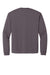 Bella + Canvas BC4651 Mens Long Sleeve Crewneck T-Shirt Storm Purple Flat Back