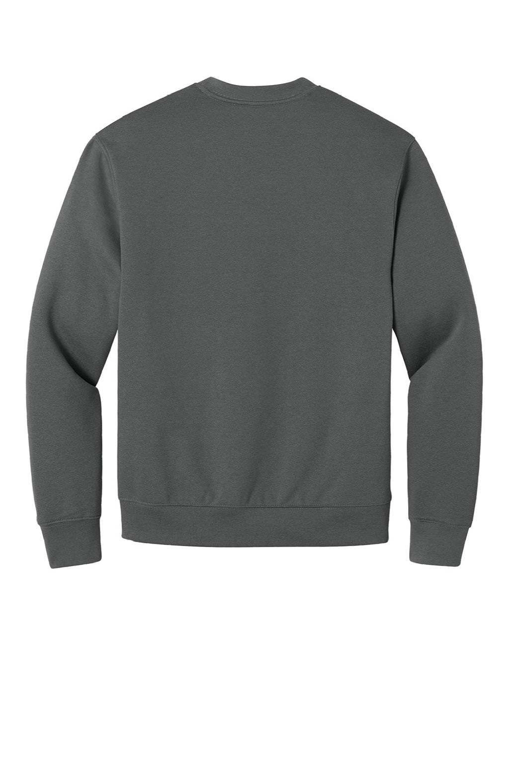 Bella + Canvas BC4711 Mens Crewneck Sweatshirt Asphalt Grey Flat Back