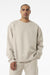 Bella + Canvas BC4711 Mens Crewneck Sweatshirt Dust Model Front