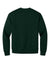 Bella + Canvas BC4711 Mens Crewneck Sweatshirt Forest Green Flat Back