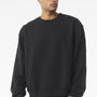 Bella + Canvas Mens Crewneck Sweatshirt - Vintage Black - COMING SOON
