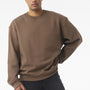 Bella + Canvas Mens Crewneck Sweatshirt - Vintage Brown - COMING SOON