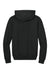 Bella + Canvas BC4719 Mens Hooded Sweathshirt w/ Pouch Pocket Vintage Black Flat Back