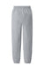 Bella + Canvas BC4737 Mens Sweatpants w/ Pockets Heather Grey Flat Back