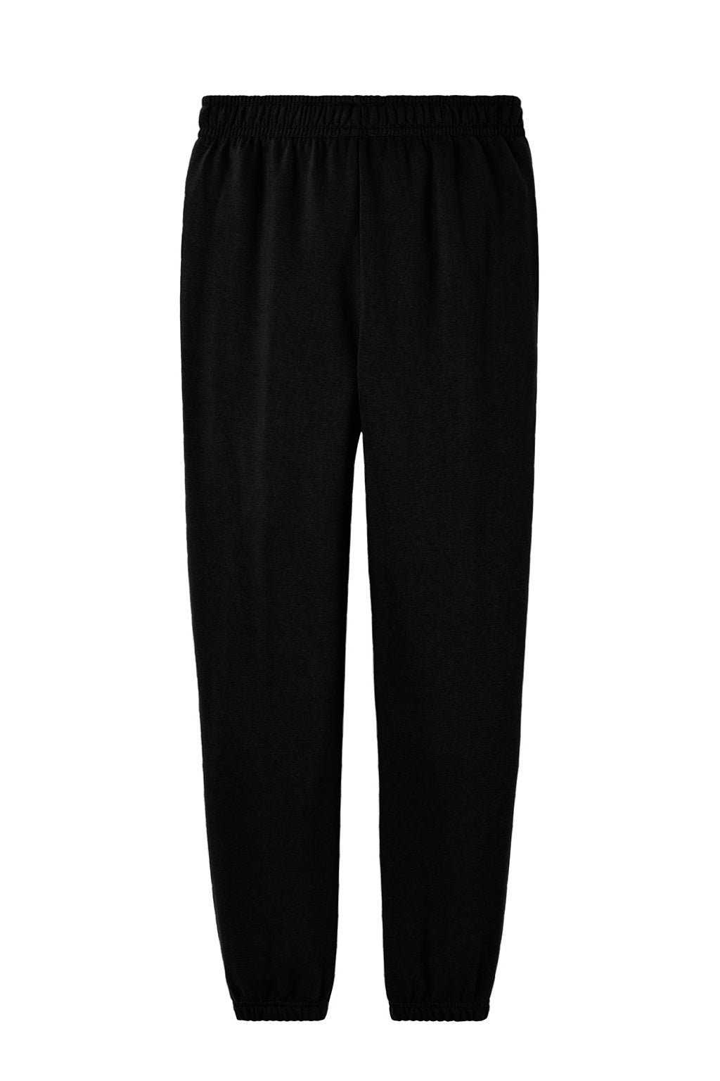 Bella + Canvas BC4737 Mens Sweatpants w/ Pockets Black Flat Back
