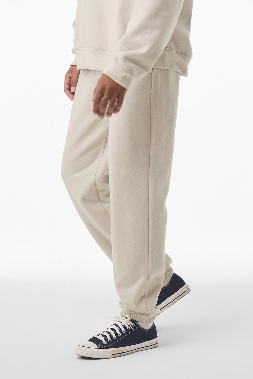 Bella + Canvas BC4737 Mens Sweatpants w/ Pockets Dust Model Side