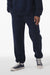 Bella + Canvas BC4737 Mens Sweatpants w/ Pockets Navy Blue Model Front