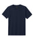 Bella + Canvas BC4810GD Mens Garment Dyed Short Sleeve Crewneck T-Shirt Navy Blue Flat Front