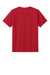 Bella + Canvas BC4810GD Mens Garment Dyed Short Sleeve Crewneck T-Shirt Pop Red Flat Back
