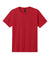 Bella + Canvas BC4810GD Mens Garment Dyed Short Sleeve Crewneck T-Shirt Pop Red Flat Front