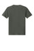 Bella + Canvas BC4810GD Mens Garment Dyed Short Sleeve Crewneck T-Shirt Washed Charcoal Grey Flat Back