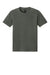 Bella + Canvas BC4810GD Mens Garment Dyed Short Sleeve Crewneck T-Shirt Washed Charcoal Grey Flat Front