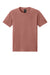 Bella + Canvas BC4810GD Mens Garment Dyed Short Sleeve Crewneck T-Shirt Washed Chestnut Flat Front