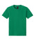 Bella + Canvas BC4810GD Mens Garment Dyed Short Sleeve Crewneck T-Shirt Washed Kelly Green Flat Front