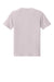 Bella + Canvas BC4810GD Mens Garment Dyed Short Sleeve Crewneck T-Shirt Washed Lavender Purple Flat Back