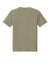 Bella + Canvas BC4810GD Mens Garment Dyed Short Sleeve Crewneck T-Shirt Washed Olive Green Flat Back