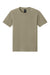 Bella + Canvas BC4810GD Mens Garment Dyed Short Sleeve Crewneck T-Shirt Washed Olive Green Flat Front