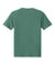 Bella + Canvas BC4810GD Mens Garment Dyed Short Sleeve Crewneck T-Shirt Washed Pine Green Flat Back