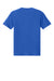 Bella + Canvas BC4810GD Mens Garment Dyed Short Sleeve Crewneck T-Shirt Washed Royal Blue Flat Back