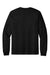 Bella + Canvas BC4851GD Mens Garment Dyed Long Sleeve Crewneck T-Shirt Black Flat Back