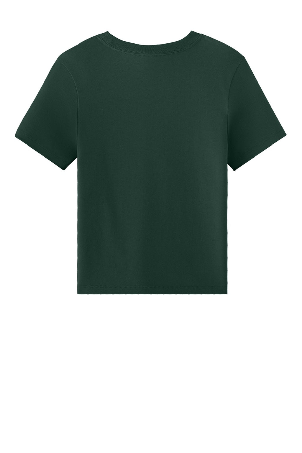 Bella + Canvas BC6110 Womens Short Sleeve Crewneck T-Shirt Forest Green Flat Back