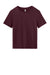 Bella + Canvas BC6110 Womens Short Sleeve Crewneck T-Shirt Maroon Flat Front