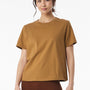 Bella + Canvas Womens Short Sleeve Crewneck T-Shirt - Toast - COMING SOON