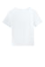 Bella + Canvas BC6110 Womens Short Sleeve Crewneck T-Shirt White Flat Back