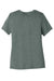 Bella + Canvas BC6400CVC/6400CVC Womens CVC Short Sleeve Crewneck T-Shirt Heather Storm Blue Flat Back