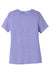 Bella + Canvas BC6400CVC/6400CVC Womens CVC Short Sleeve Crewneck T-Shirt Heather Dark Lavender Purple Flat Back