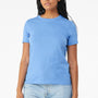 Bella + Canvas Womens Relaxed Jersey Short Sleeve Crewneck T-Shirt - Carolina Blue