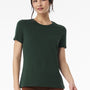 Bella + Canvas Womens Relaxed Jersey Short Sleeve Crewneck T-Shirt - Forest Green