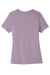 Bella + Canvas BC6400/6400 Womens Relaxed Jersey Short Sleeve Crewneck T-Shirt Light Violet Purple Flat Back