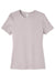 Bella + Canvas BC6400/6400 Womens Relaxed Jersey Short Sleeve Crewneck T-Shirt Gravel Pink Flat Front
