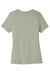 Bella + Canvas BC6400/6400 Womens Relaxed Jersey Short Sleeve Crewneck T-Shirt Thyme Green Flat Back