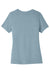 Bella + Canvas BC6400/6400 Womens Relaxed Jersey Short Sleeve Crewneck T-Shirt Vintage Denim Blue Flat Back