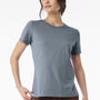 Bella + Canvas Womens Relaxed Jersey Short Sleeve Crewneck T-Shirt - Vintage Denim Blue