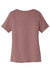 Bella + Canvas BC6405/6405 Womens Relaxed Jersey Short Sleeve V-Neck T-Shirt Mauve Flat Back