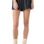 Bella + Canvas Womens Garment Dyed Shorts w/ Pockets - Washed Black - NEW