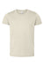 Bella + Canvas BC3001YCVC/3001YCVC Youth Jersey Short Sleeve Crewneck T-Shirt Heather Dust Flat Front
