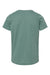 Bella + Canvas BC3001YCVC/3001YCVC Youth Jersey Short Sleeve Crewneck T-Shirt Heather Dusty Blue Flat Back