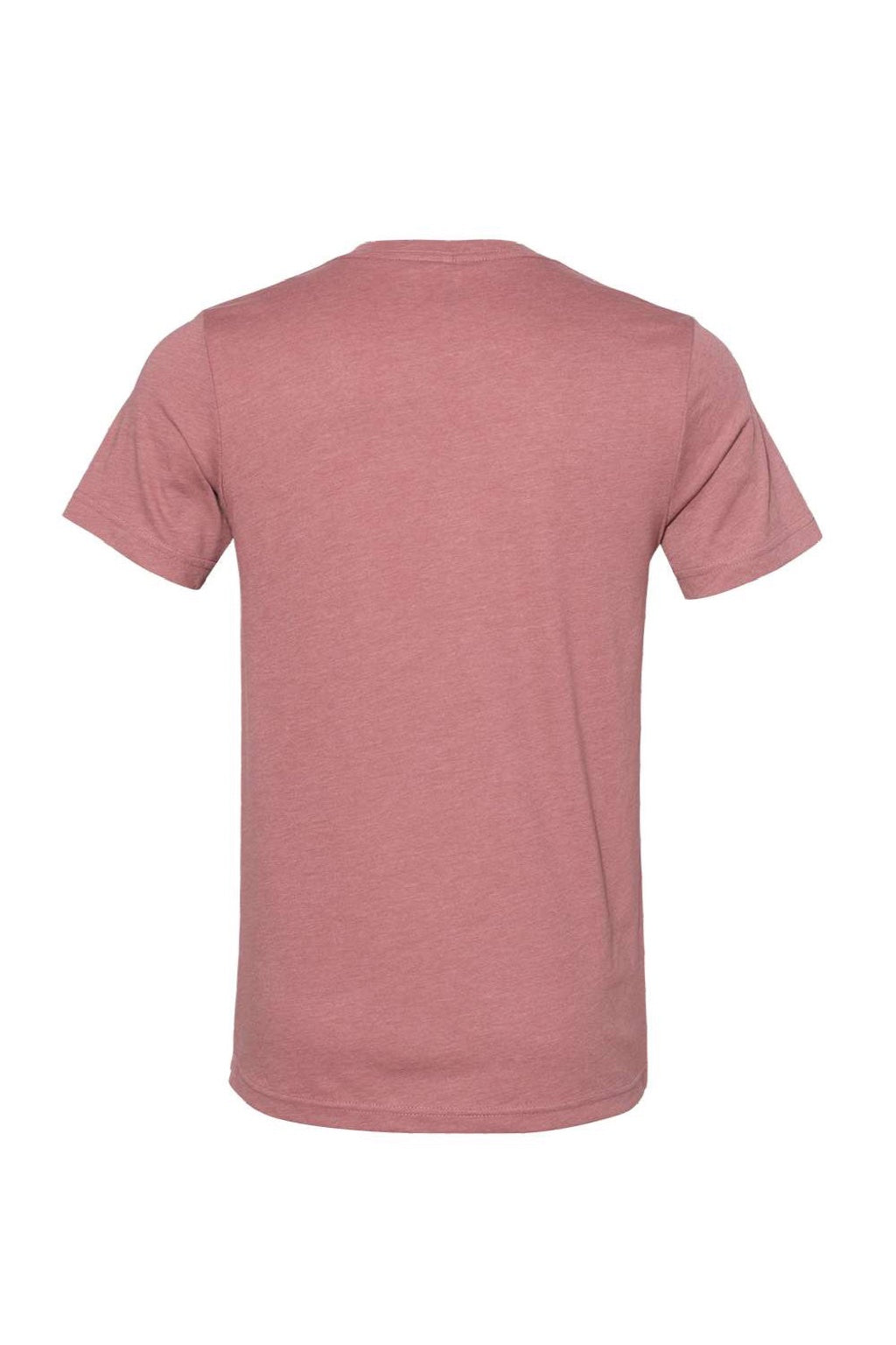 Bella + Canvas BC3001YCVC/3001YCVC Youth Jersey Short Sleeve Crewneck T-Shirt Heather Mauve Flat Back