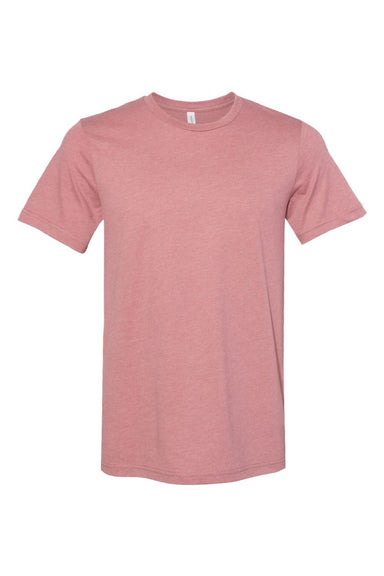 Bella + Canvas BC3001YCVC/3001YCVC Youth Jersey Short Sleeve Crewneck T-Shirt Heather Mauve Flat Front