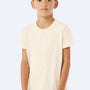 Bella + Canvas Youth Jersey Short Sleeve Crewneck T-Shirt - Heather Natural