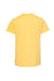 Bella + Canvas BC3001YCVC/3001YCVC Youth Jersey Short Sleeve Crewneck T-Shirt Heather Yellow Gold Flat Back