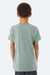 Bella + Canvas BC3001Y/3001Y Youth Jersey Short Sleeve Crewneck T-Shirt Dusty Blue Model Back
