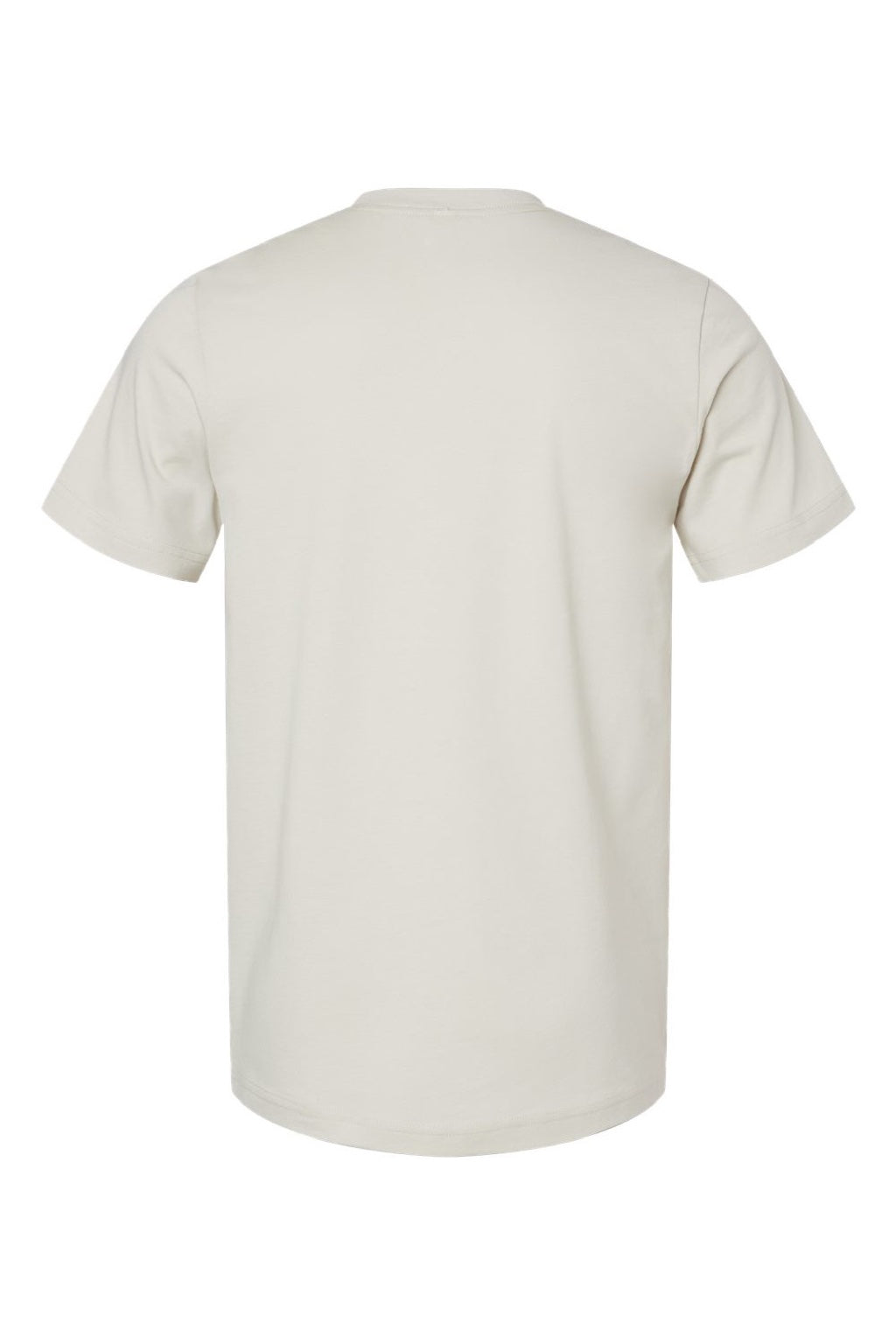 Bella + Canvas BC3001/3001 Mens Jersey Short Sleeve Crewneck T-Shirt Dust Flat Back