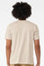 Bella + Canvas BC3001/3001 Mens Jersey Short Sleeve Crewneck T-Shirt Dust Model Back