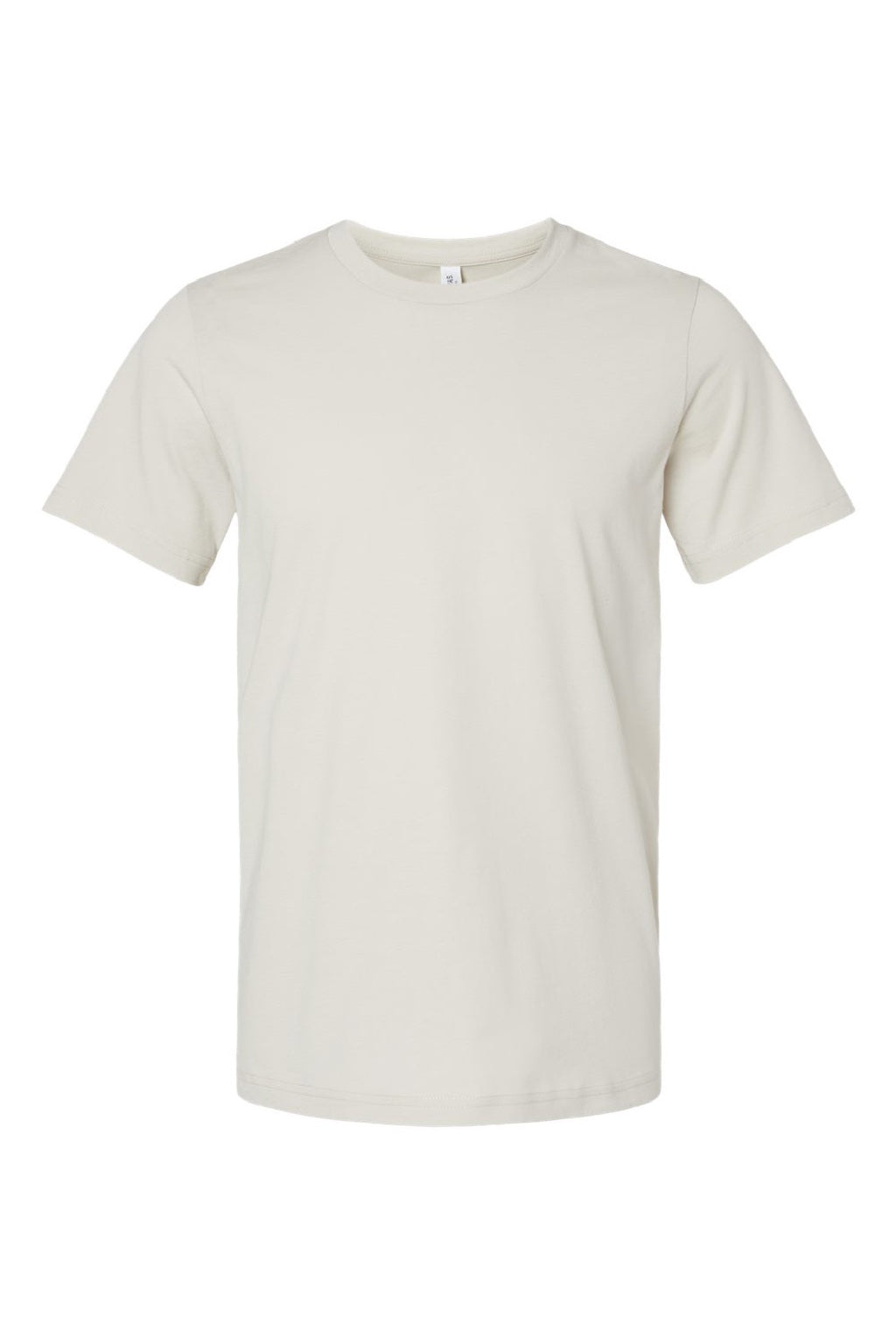 Bella + Canvas BC3001/3001 Mens Jersey Short Sleeve Crewneck T-Shirt Dust Flat Front